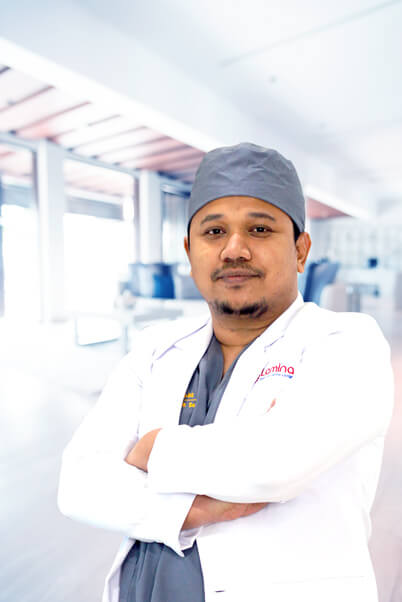 dr. Faisal, M. Ked ( Neurosurg ), Sp. Bs, FINPS, FINSS